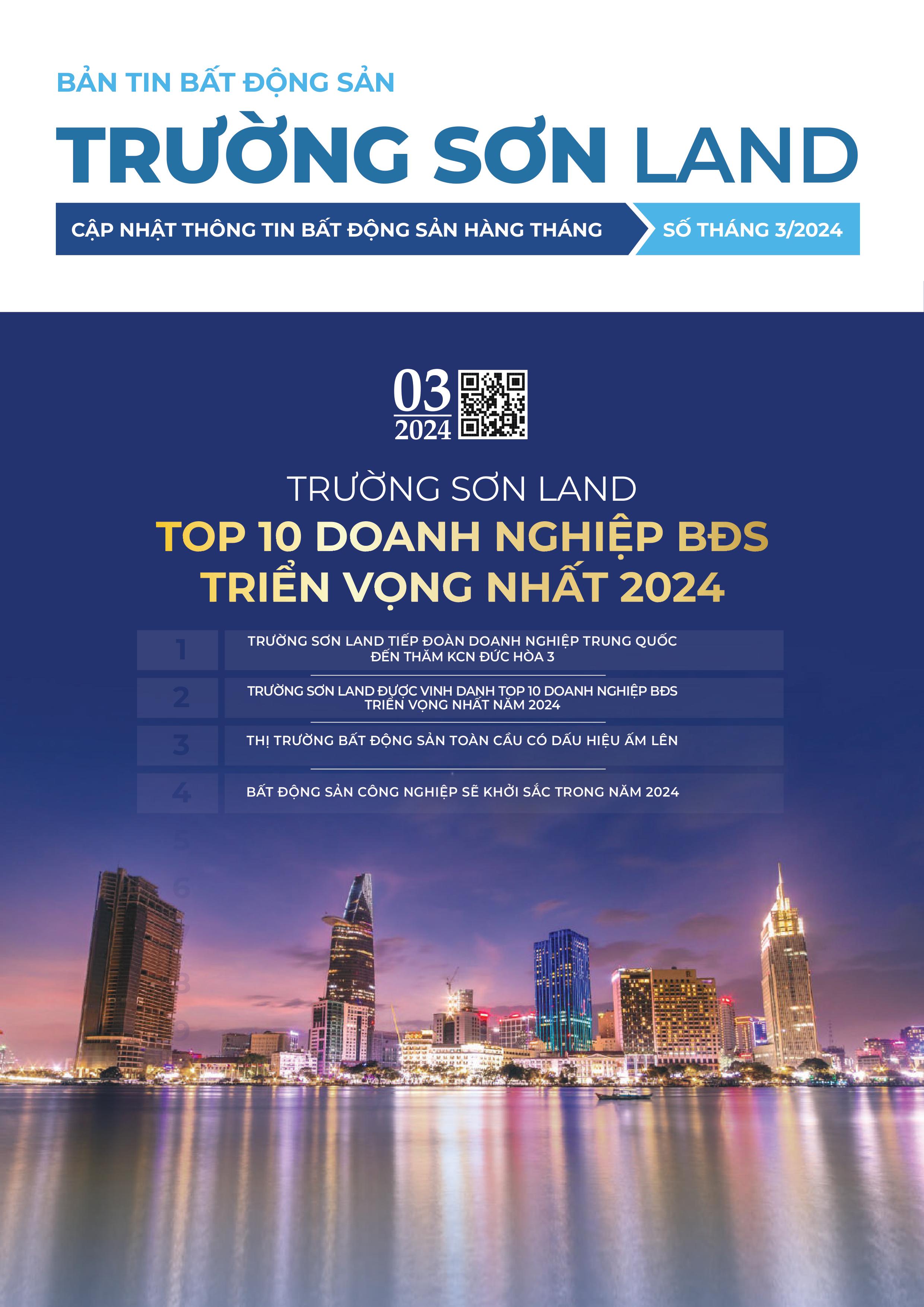 BẢN TIN TRƯỜNG SƠN LAND THÁNG 03/2024